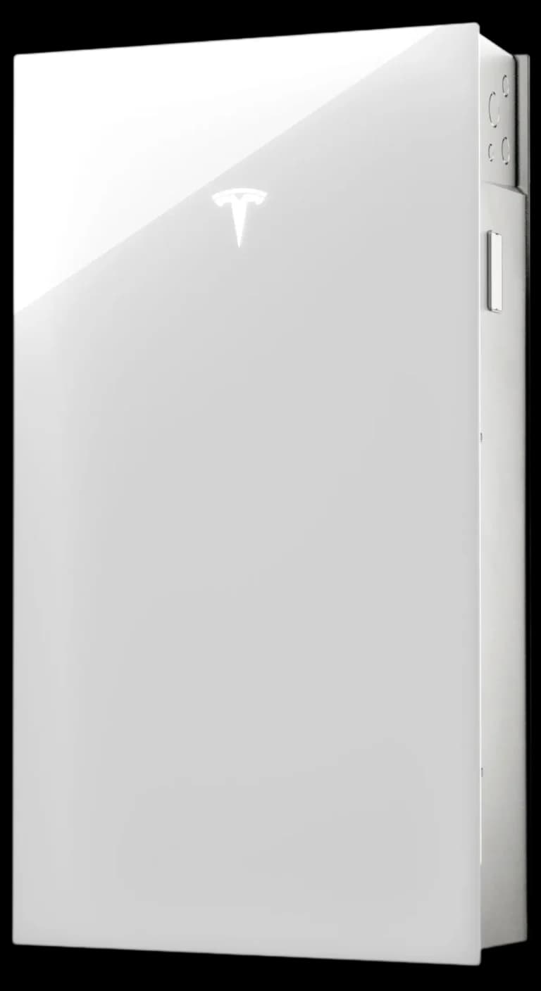 Tesla Powerwall side profile
