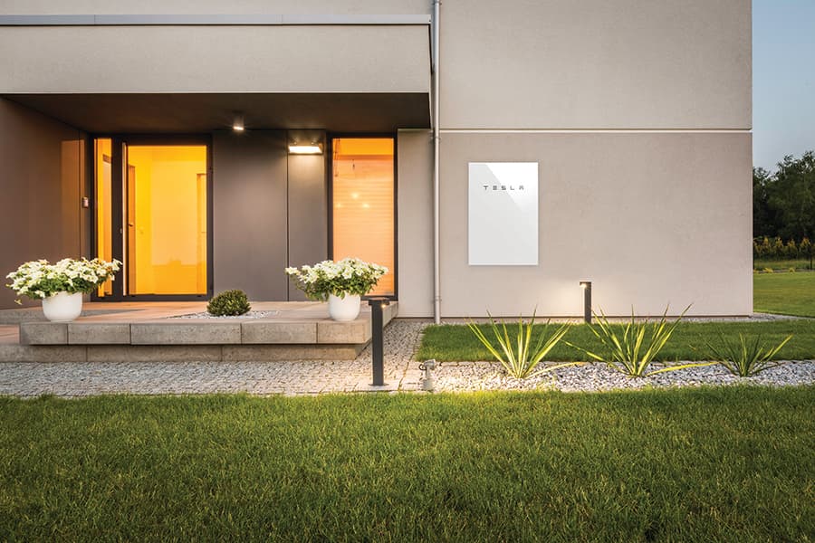 Battery wall installation reference